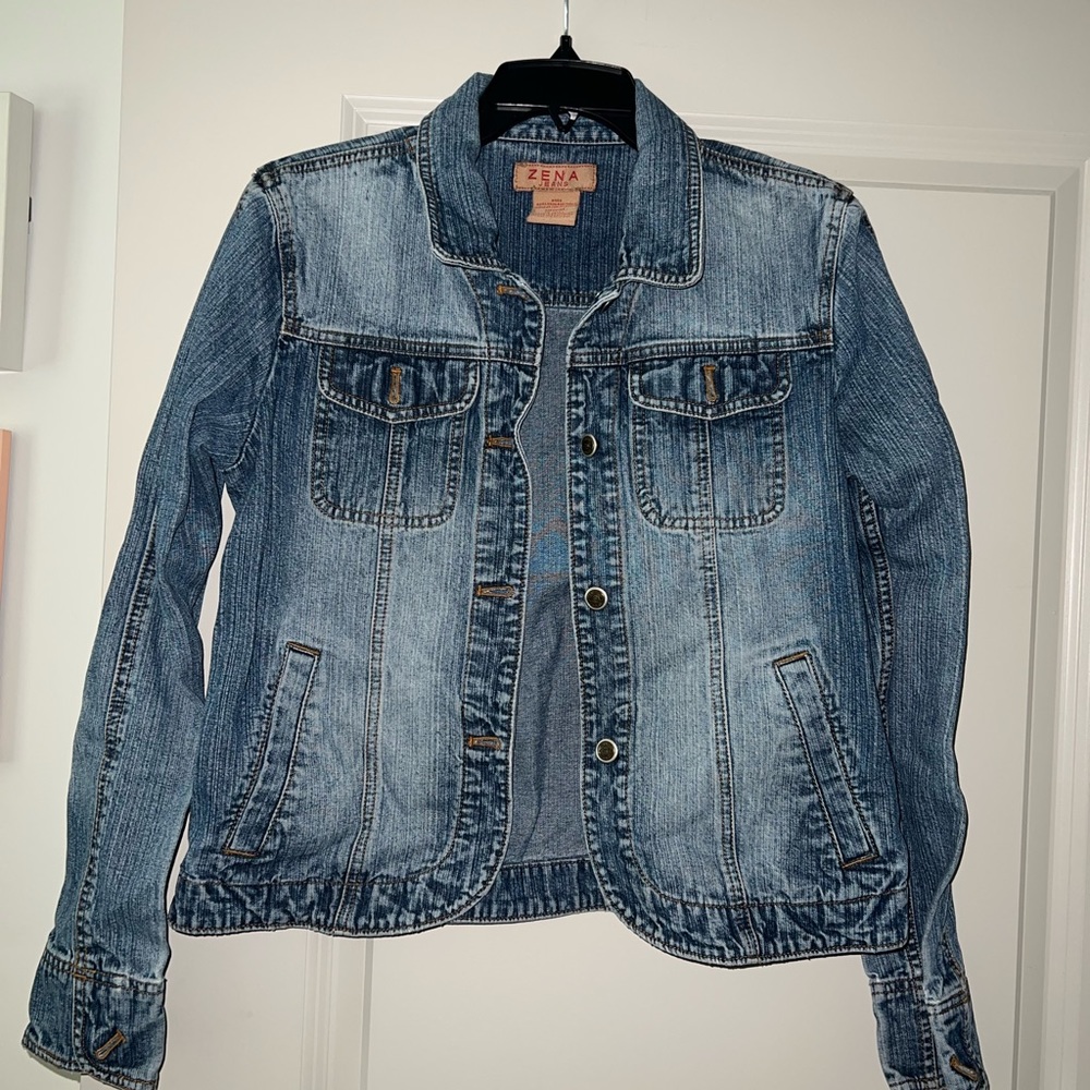 Very nice mid wash jean jacket